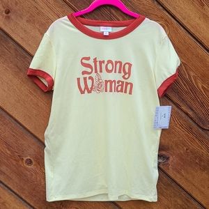 Lularoe Liv 192 ‘Strong Woman’ Tee